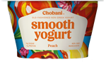 Chobani yogurt container.