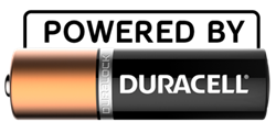 Duracell battery.