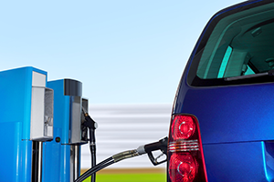Hydrogen fuel pump and car.