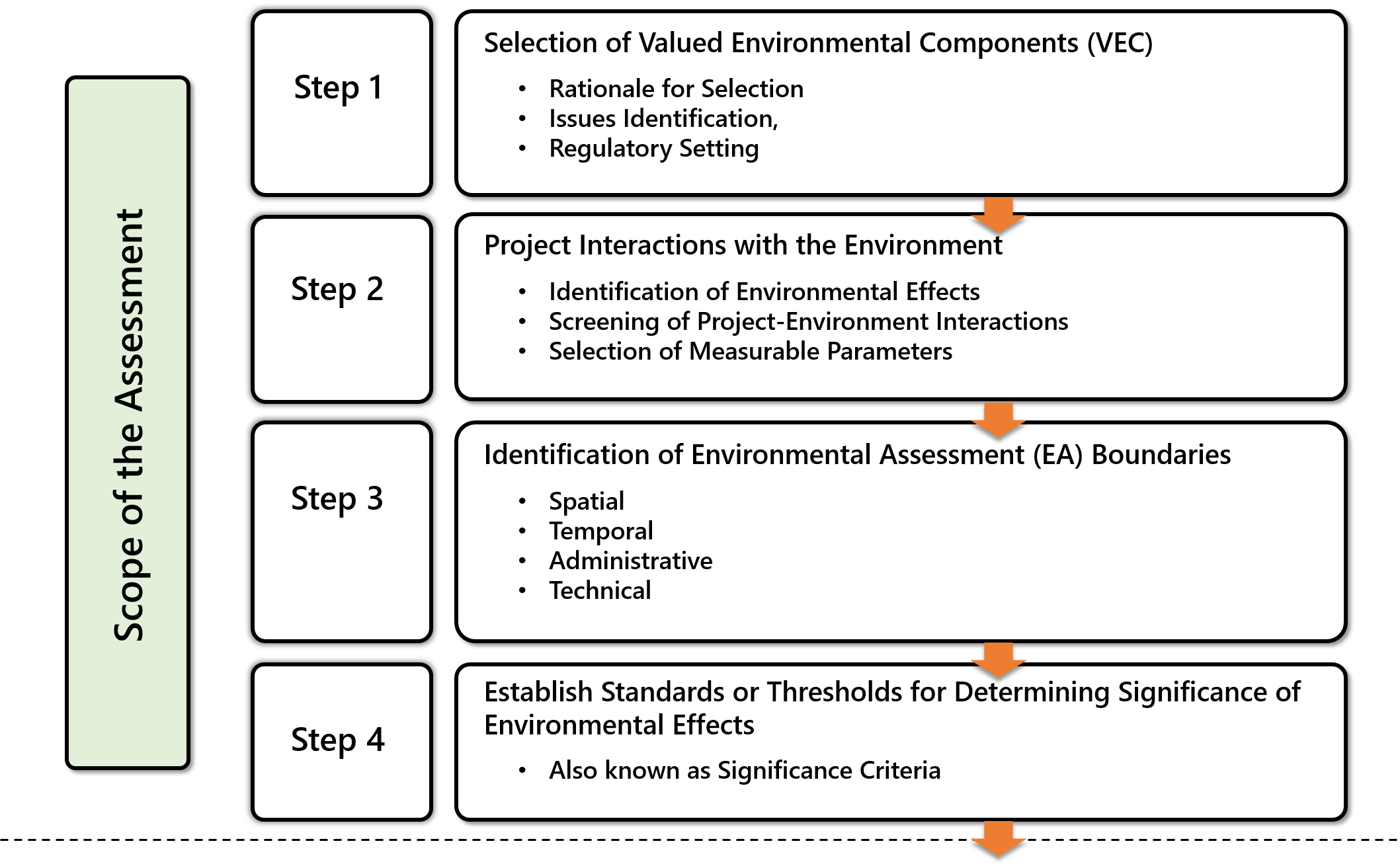 5a. The EA Scoping Process