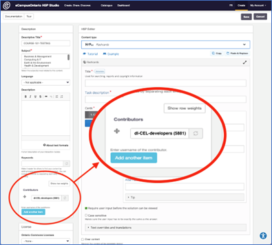 Screenshot showing the CEL Group Account userid. The CEL Group Account userid is highlighted.