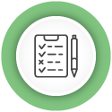 results and conclusions icon