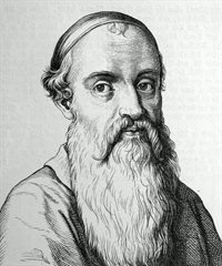 Illustrative portrait of Menno Simons