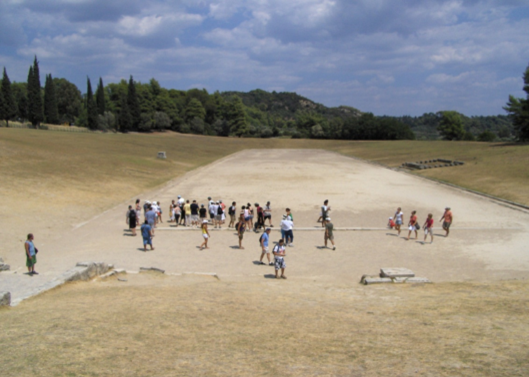 'Stadium' in ancient Olympia