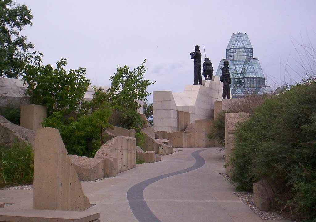 Peacekeeping monument in Ottawa, Ontario