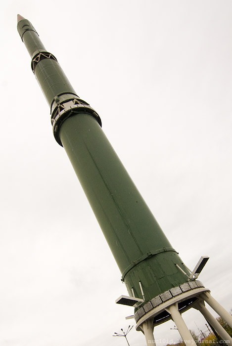 RT-2 Intercontinental Ballistic Missile on display